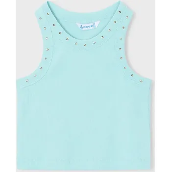 Oblečení a móda Dětský top Mayoral 3021.6F.Mini.PPY2 tyrkysová 65X, vel. 122