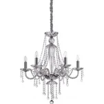 Ideal Lux AMADEUS SP6 závěsné svítidlo 6x E14 40W bez zdroje 67cm IP20, čiré