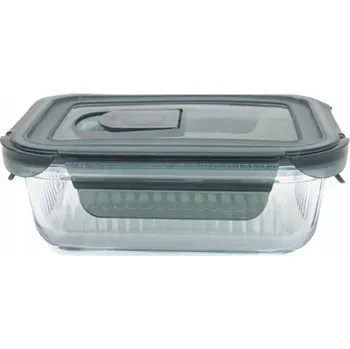 Dóza na potraviny Nádoba REMMIE obdélníková skleněná S 0,37 l HOMLA