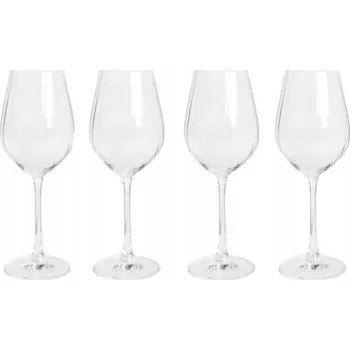 Sklenice Skleničky na bílé víno, skleničky červené víno Homla bezbarvé 500ml 4 ks