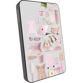 Powerbanka Picasee Powerbanka s MagSafe 5 000 mAh Šedá - Glam Babe