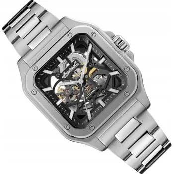 Hodinky PÁNSKÉ HODINKY INGERSOLL I14501 THE OLLIE AUTOMATICKÉ SKELETONOVÉ HODINKY S NÁRAMKEM