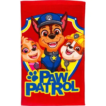 Ručník s výšivkou jména do školky 30x50 Tlapková patrola pejsci Chase Rubble