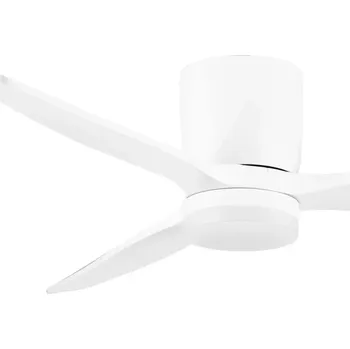 LED bílé designové stropní svítidlo Aloa s dálkovým ovládáním