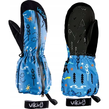 Rukavice Dětské rukavice VIKING Snoppy Kids blue modré, vel. 4