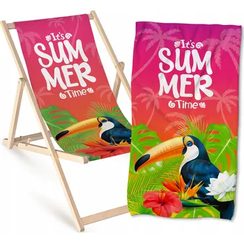 Zahradní lehátko Allbag vícebarevné dřevěné Lehátko