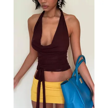 Best Fashion Dámská dvoudílná souprava se sukní Velikost: M, Barva (Varianta): Coffee brown