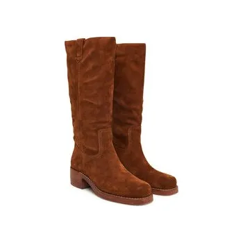 Dámské kozačky Kozačky Nokwol Fear Hnědá 41