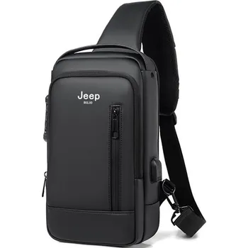 Sportovní batoh Voděodolný batoh s USB portem Anti-theft Barva: Černá