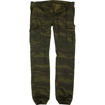 Pánské kalhoty JOGGER KALHOTY Surplus BAD BOY Green Camo - XXL
