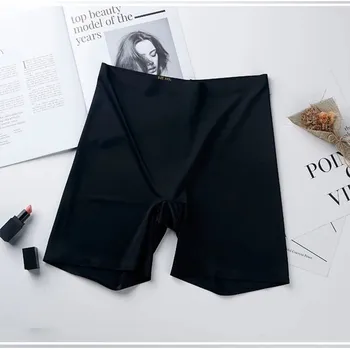 Dámské kraťasy Best Fashion Dámské tenké ochranné šortky pod sukni s elastickým pasem Velikost: 5XL, Barva (Varianta): Černá