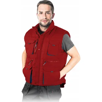 Pánská vesta Zateplený rukávník s velkým množstvím kapes Reis KORMORAN2 CG vel. L