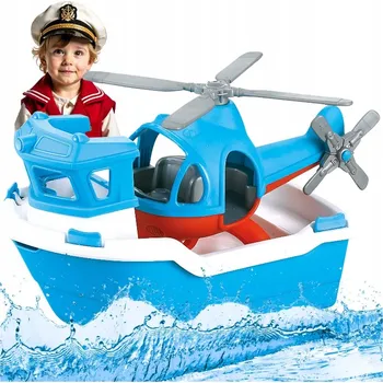 Hračka pro nejmenší Hračky do vody pro koupání na pláži Loď s vrtulníkem pro 3 4leté dítě