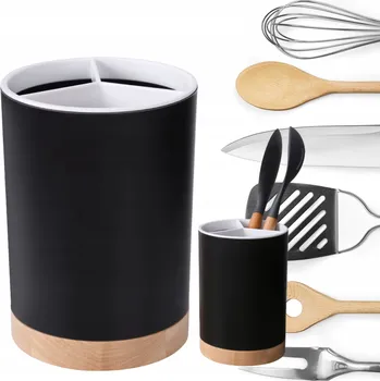 Odkapávač na nádobí Kuchyňský Stojan, Organizér a Odkapávač na Příbory, Nože a Kuchyňské Nářadí