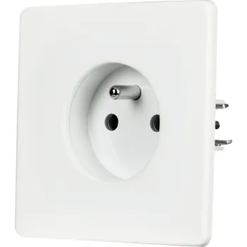 Elektrická zásuvka Elektrická Zásuvka zásuvka do zdi AMPERA bílá