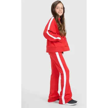 4F tepláky červené velikost 140