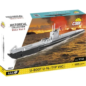 Stavebnice COBI COBI 4847_PO Německá ponorka U-Boot U 96 Typ VIIC