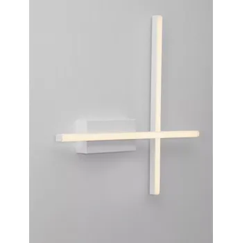 Designové nastěnné svítidlo Quam Bílá