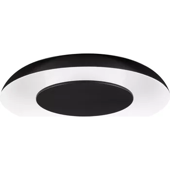 LED stmívatelné černo-bílé designové stropní svítidlo Epos