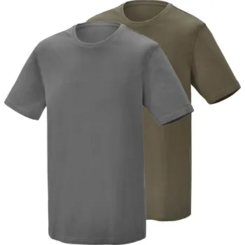 Pánské tričko PARKSIDE® Pánské triko, 2 kusy (zelená/šedá, XXL (60/62))