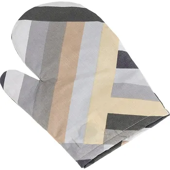 Chňapka Kuchyňská chňapka - 28x18 cm Pruhy šedá