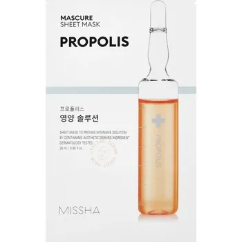 Pleťová maska MISSHA Mascure Nutrition Solution Sheet Mask Propolis 28 ml