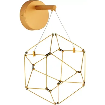 Designové nástěnné svítidlo Nebula zlatá