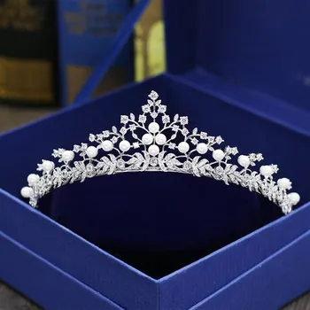 Souprava šperků B-TOP Luxusní slavnostní korunka Isabelle