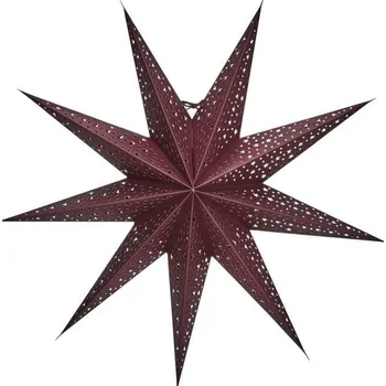 Vánoce House Doctor, Vánoční dekorace 9 Point hvězda 60 cm červená burgund - Formadore
