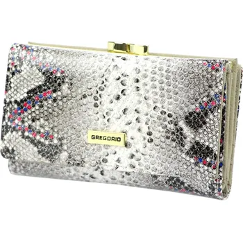 Dámská kožená peněženka Gregorio šedá KZ2252630