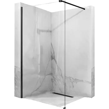 Rea Aero Walk In sprchový kout, black Rozměr Walk In: 120cm, REA-K6599