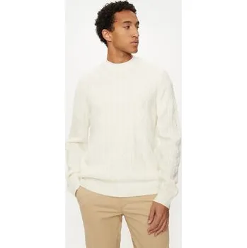 Pánský svetr U.S. Polo Assn. svetr béžový kulatý velikost XXL