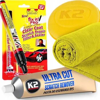 Sada na leštění laku a odstranění škrábanců Pasta K2 Ultra Cut + Aplikátor