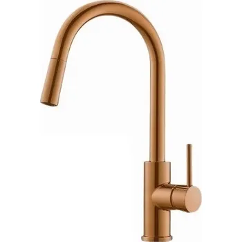 Vodovodní baterie Stojánková kuchyňská baterie CHDE Prestige Měď