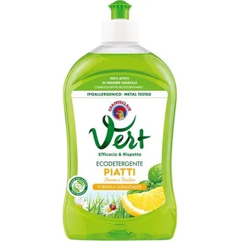 Mycí prostředek Chante Clair Eco Vert Piatti Limone & Basilico 500 ml