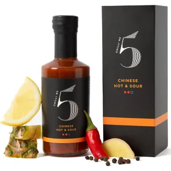 Omáčka Gurmánská chilli omáčka CHINESE HOT & SOUR 200 ml, Chilli No5 - doprava zdarma od 2999 Kč