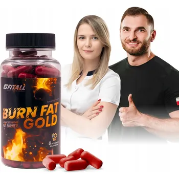Spalovač tuku SPALOVAČ TUKŮ, BLOKÁTOR CHUTI K JÍDLU BURN FAT GOLD + DIETA A TRÉNINK ZDARMA