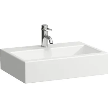 JIKA Umyvadlo na desku LAUFEN Living City 600x425, s otvorem, bílé