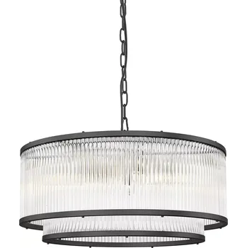 Luxusní lustr Sergio 2 černá