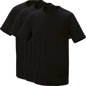 Pánské tričko PARKSIDE® Pánské triko, 3 kusy (černá, M (48/50))