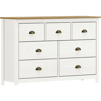 Komoda Komoda masiv bílá Topazio borovice