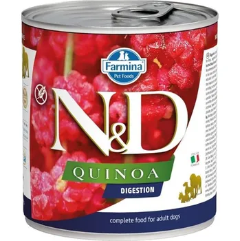 Krmivo pro psa N&D QUINOA Dog konz. Digestion Lamb & Fennel 285 g
