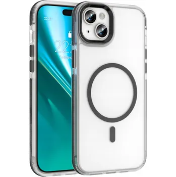 Pouzdro na mobilní telefon Zadní Kryt Etteri pro Apple iPhone 15 černý