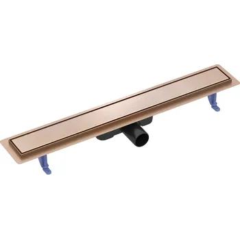 Odvodňovací žlab Cersanit Tako sprchový odtok 70 cm měď S204-059