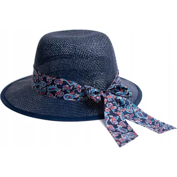 Klobouk Art of Polo slaměný klobouk modrý, univerzální velikost