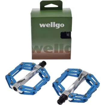 Pedál na kolo Platformové pedály Wellgo AWR0087BL černé
