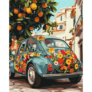 Obraz Obraz Malování podle čísel 40x50 IDEYKA NA RÁMU