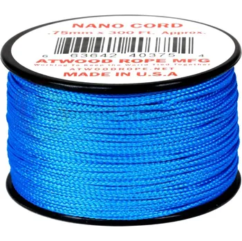 Vybavení pro přežití ARM 36 NANOCORD 0,75mm. 300' Modrá NS02-BLUE