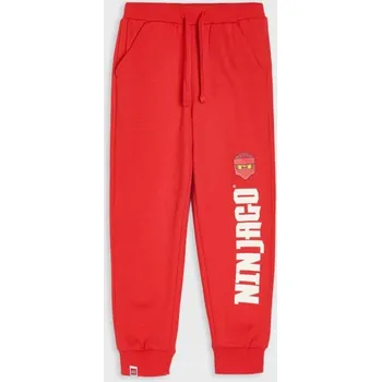 Chlapecké kalhoty Sinsay - Tepláky jogger Lego Ninjago - červená - 297FC-33X - 297FC-33X-128