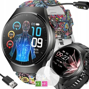 Hodinky Dámské hodinky Chytré Hodinky s glukózou a teploměrem, 440 mAh - Styl a funkce